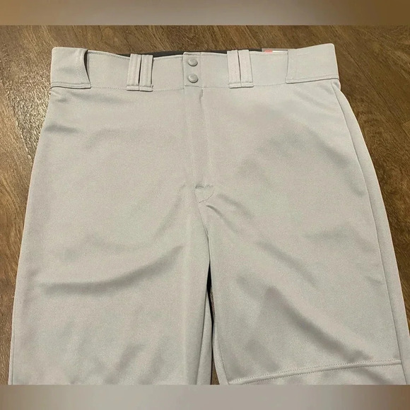 Easton Men’s Baseball Pants Straight leg Light Gray Size Large New with Tags - Picture 4 of 11